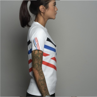 CORTIGER - Woman's T-shirt Linea White - Short Sleeve